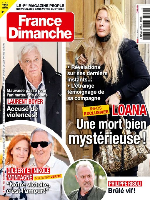 Title details for France Dimanche by CMI Publishing - Available